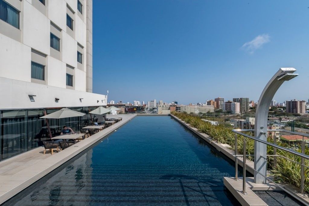 Готель Movich Buro 51 Барранкілья Екстер'єр фото The rooftop pool